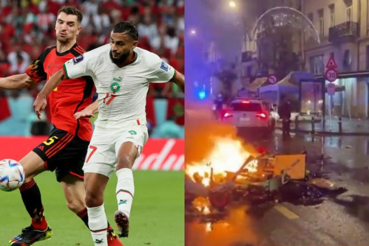 fifa world cuo 202 Belgiums riots