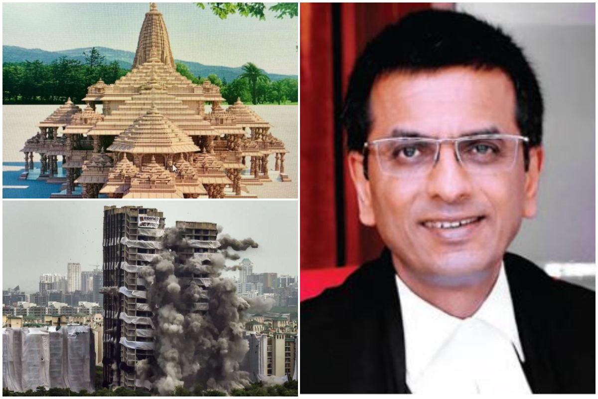 CJI चंद्रचूड़: राम मंदिर, नोएडा ट्विन टावर समेत इन ऐतिहासिक मामलों में दे चुके हैं जजमेंट