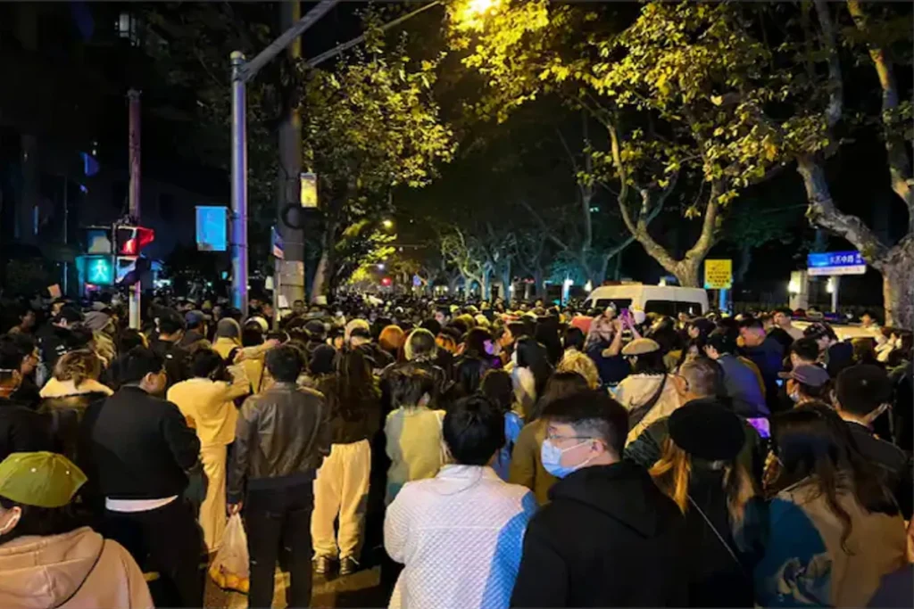 China Covid Protest