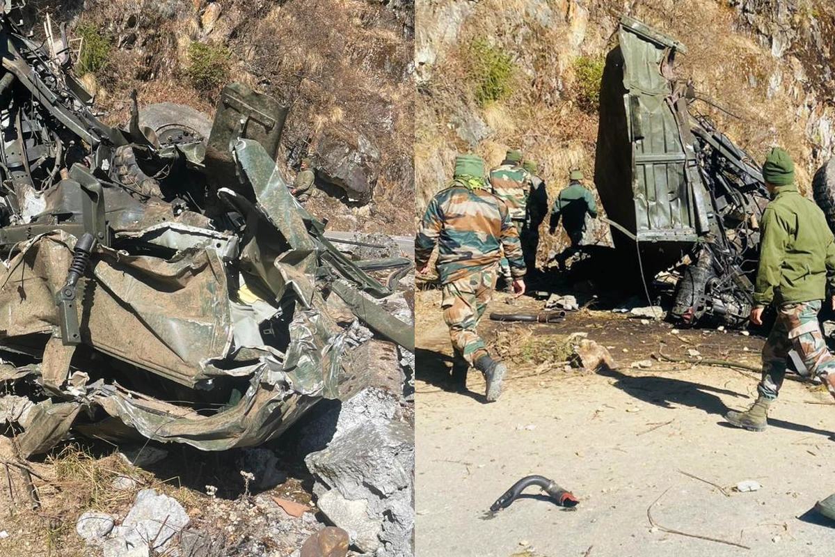 नॉर्थ सिक्किम में बड़ा हादसा, सेना का ट्रक खाई में गिरा, 16 जवान शहीद