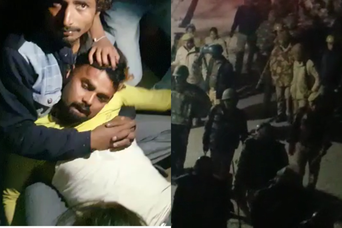 VIDEO: बदायूं में चेकिंग को लेकर बवाल, पुलिस से भिड़ी पब्लिक, अफसरों पर पथराव, कई पुलिसकर्मी घायल