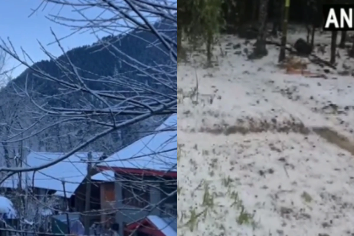 Weather Update: उत्तर भारत में कड़ाके की ठंड ने बरपाया कहर, असम में गिरे ओले, कश्मीर में हुई बर्फबारी