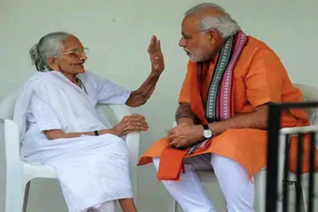 PM Modi Mother Health