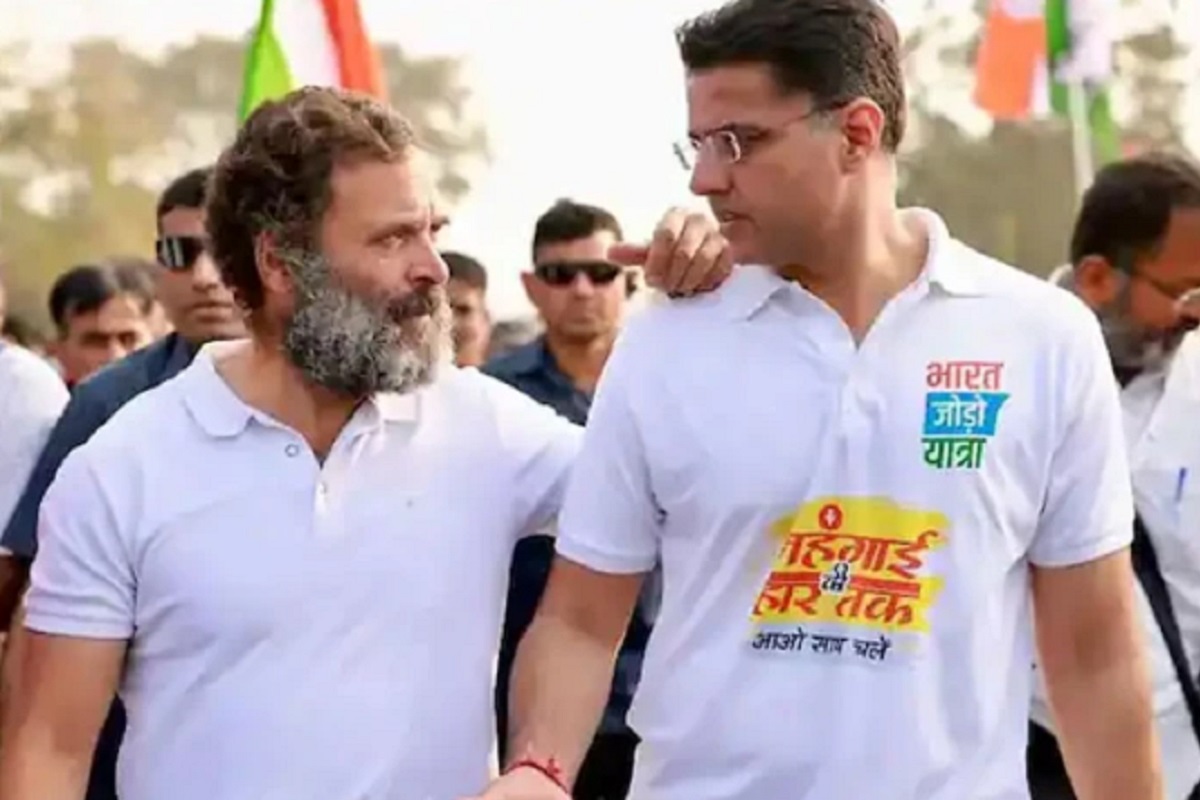 Rahul Gandhi and Sachin pilot
