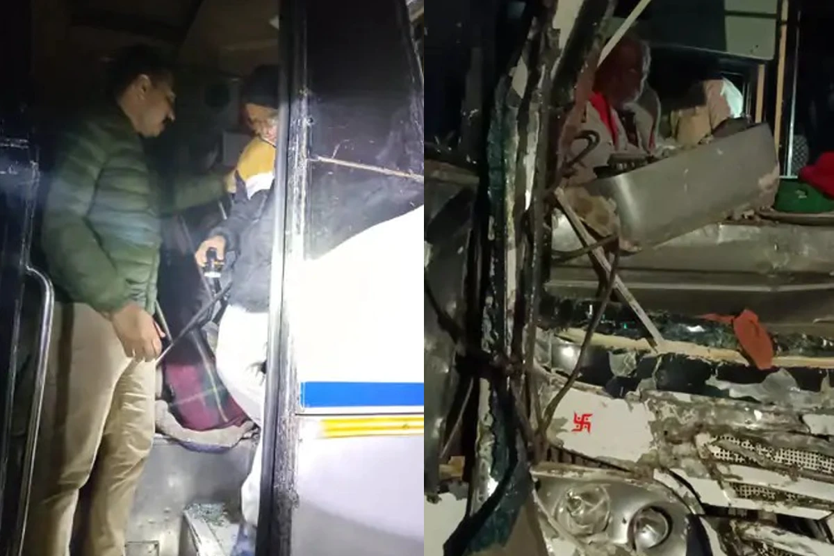 Road Accident: महाराष्ट्र के श्रद्धालुओं से भरी बस वाराणसी में ट्रक से टकराई, 13 घायल, ट्रामा सेंटर में कराया गया भर्ती