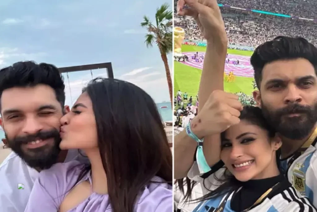 Suraj Nambiar And Mouni Roy