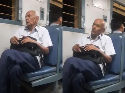 Video of old man