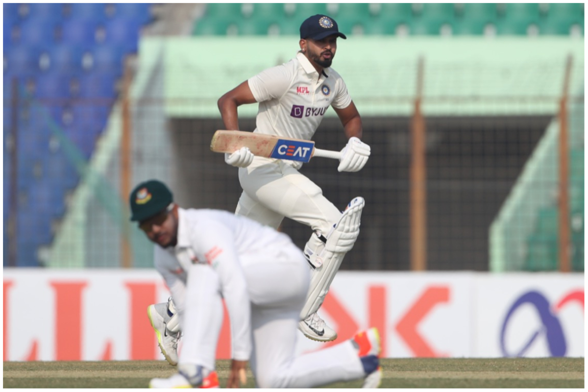 IND vs BAN 1st Test Day 1: पहले दिन का खेल खत्म, श्रेयस अय्यर सेंचुरी के करीब; भारत का स्कोर 278/6