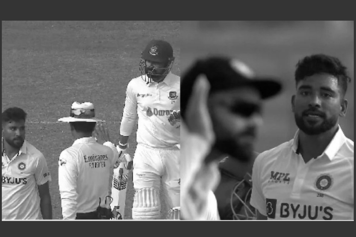 VIDEO IND vs BAN: सिराज से पंगा नहीं! बांग्लादेशी बल्लेबाज लिटन दास को कोहली ने सिखाया सबक
