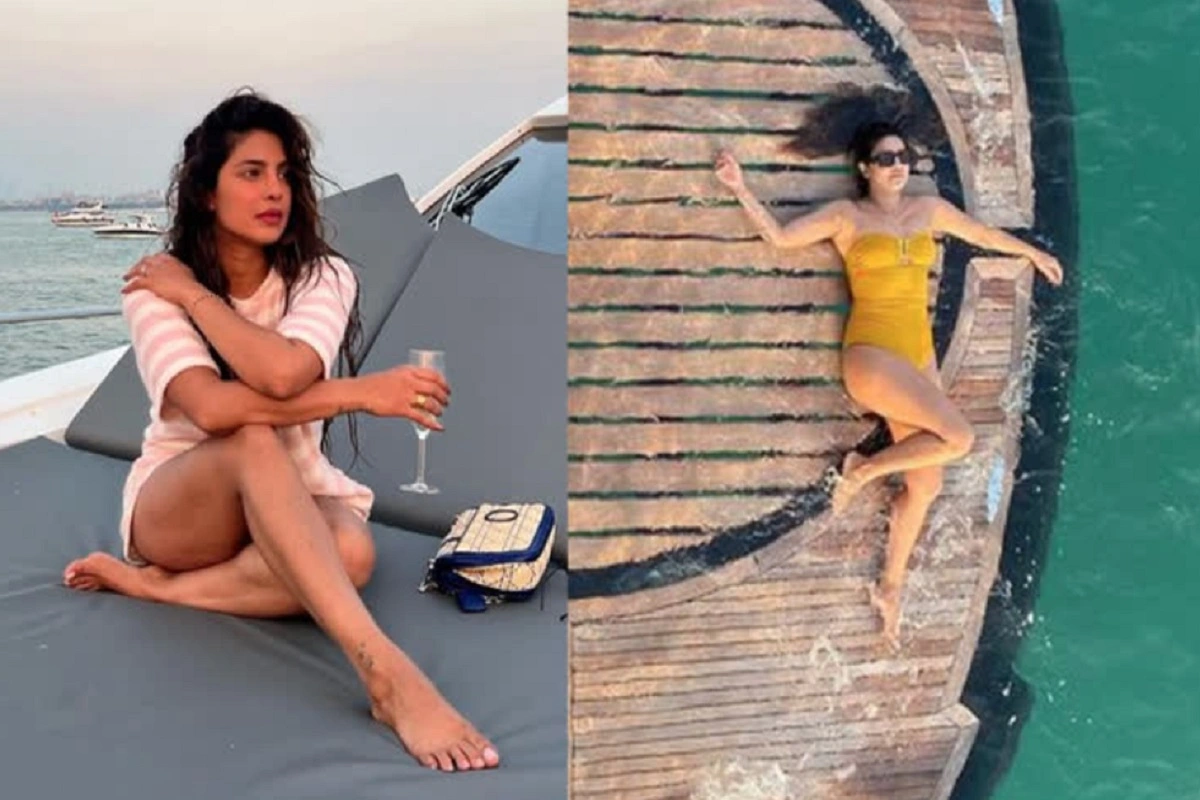 Priyanka Chopra: स्विमसूट में प्रियंका ने दिखाया हॉट अंदाज, Photos देख फैंस हुए मदहोश