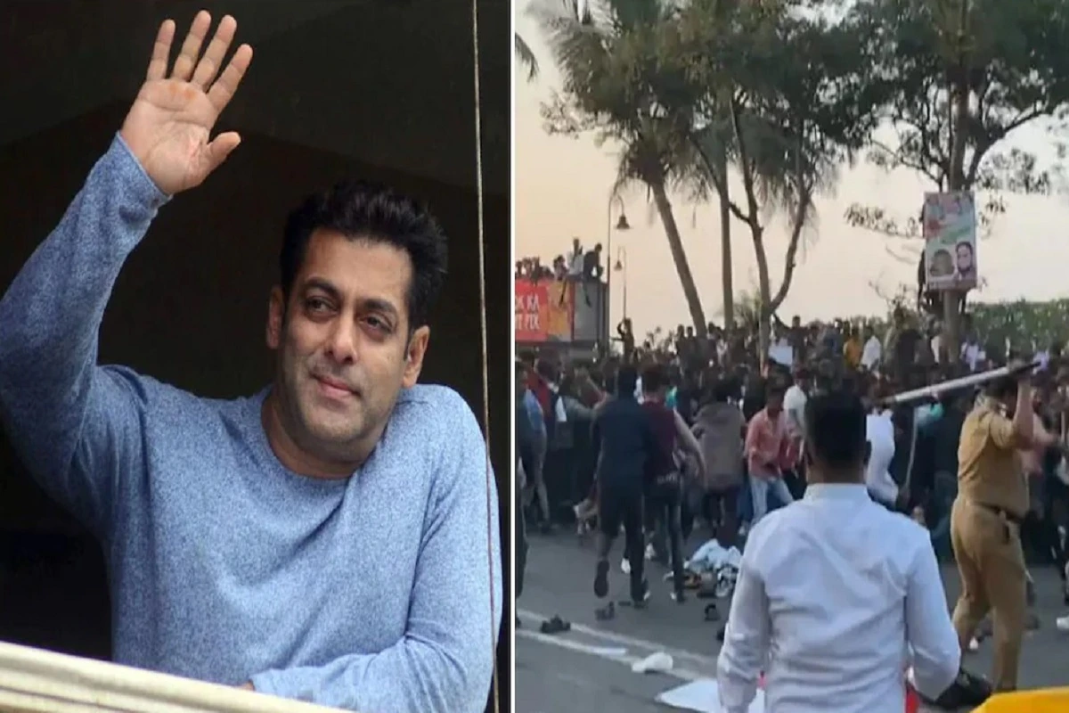 Salman Khan Birthday: सलमान के दीदार को उमड़े फैंस, बेकाबू भीड़ पर पुलिस ने बरसाए डंडे, देखें Video…