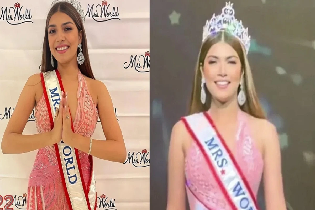 Sargam Koushal Wins Mrs. World 2022