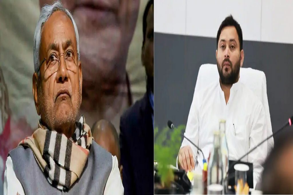Nitish Kumar and Tejaswi Yadav