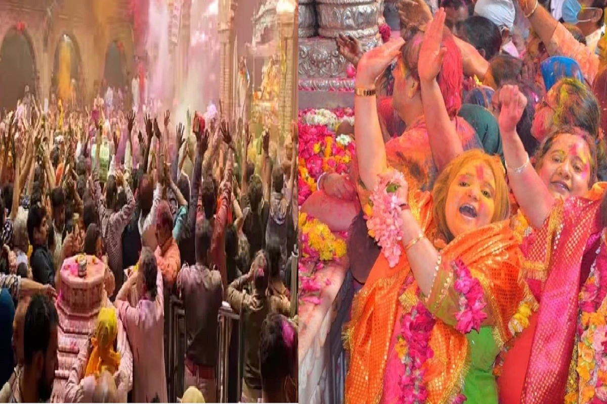 Brij Ki Holi: बसंत पंचमी के दिन से बृज में शुरु हुआ होली उत्सव, मंदिरों में उड़े अबीर और गुलाल