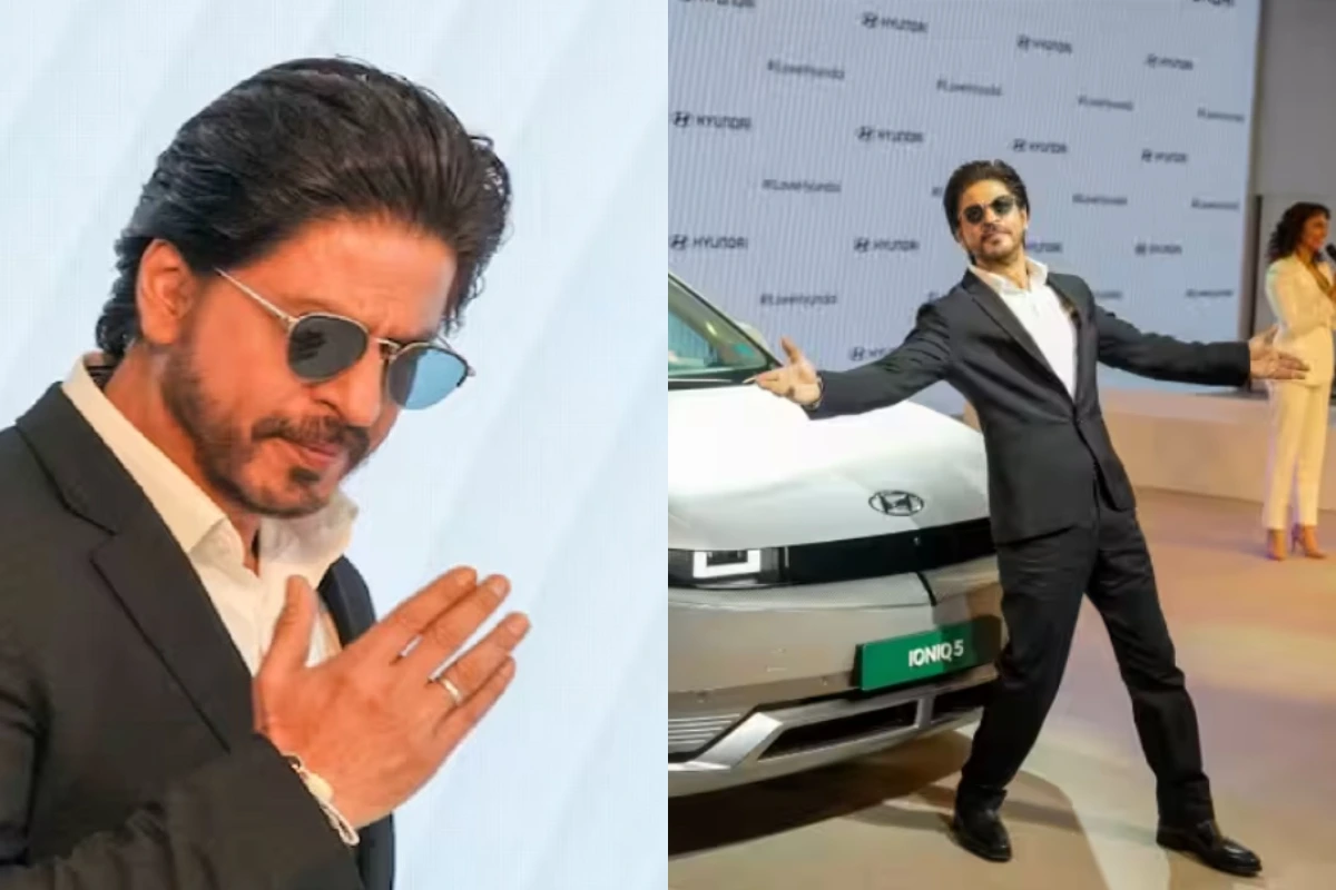 Viral Video: Shahrukh Khan  ने Auto Expo 2023 में लूटी महफिल, ‘तुझे देखा तो ये जाना सनम’ सॉन्ग भी गाया