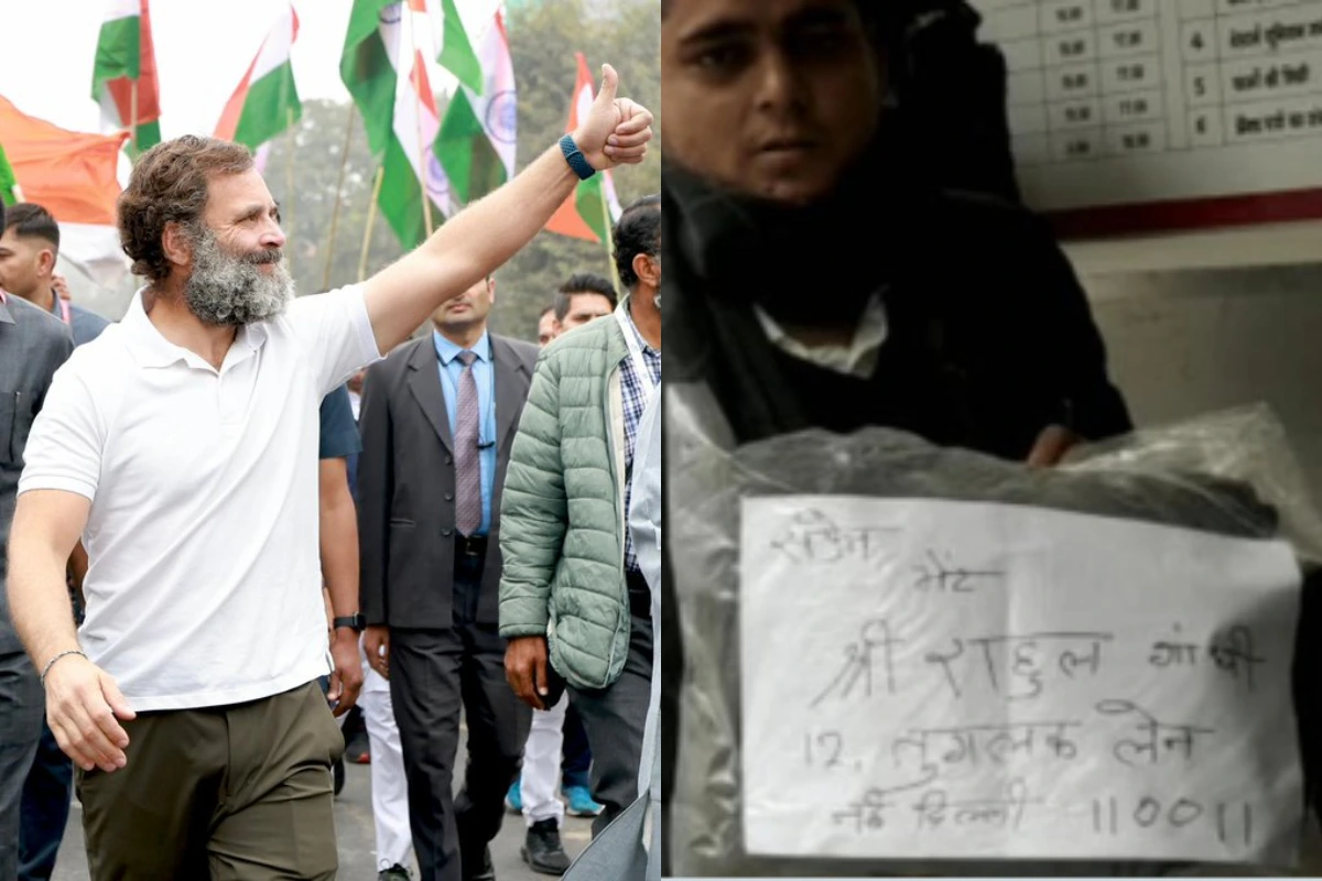 Rahul Gandhi के कंपकपाती ठंड में हाफ टी-शर्ट पहनने पर वकील ने स्पीड पोस्ट से भेजा जैकेट, कहा- सीएम योगी का आदेश है कि…