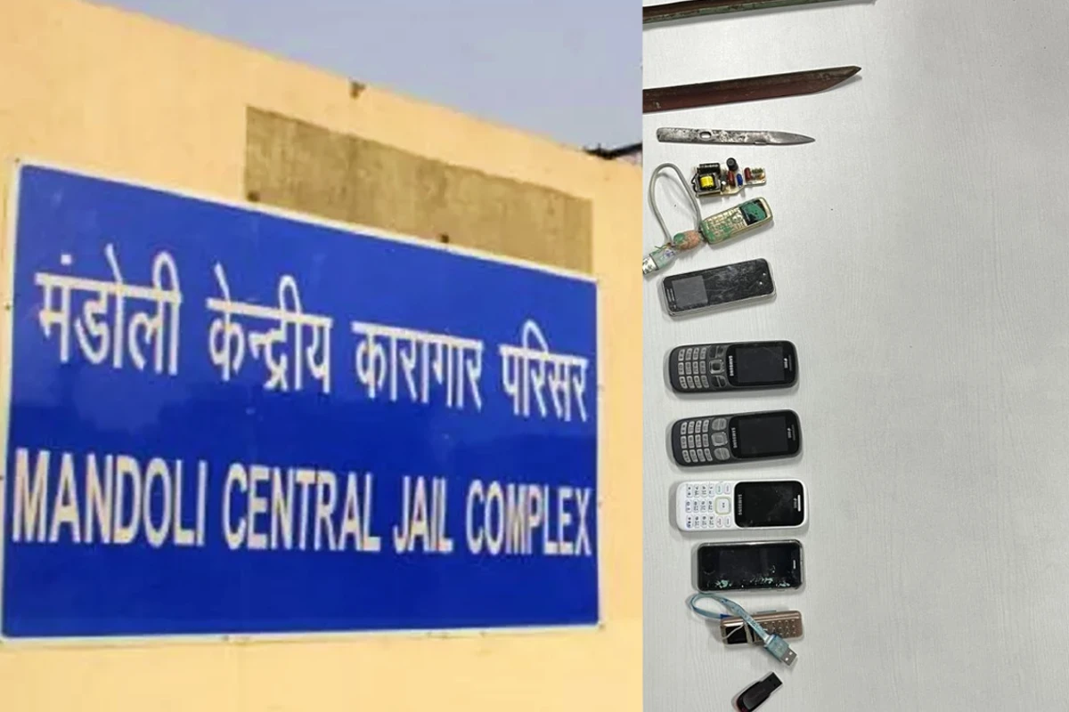 Delhi: यूं ही बदनाम नहीं दिल्ली की जेल, छापेमारी में मिले 117 मोबाइल, पांच जेल अधिकारी सस्पेंड