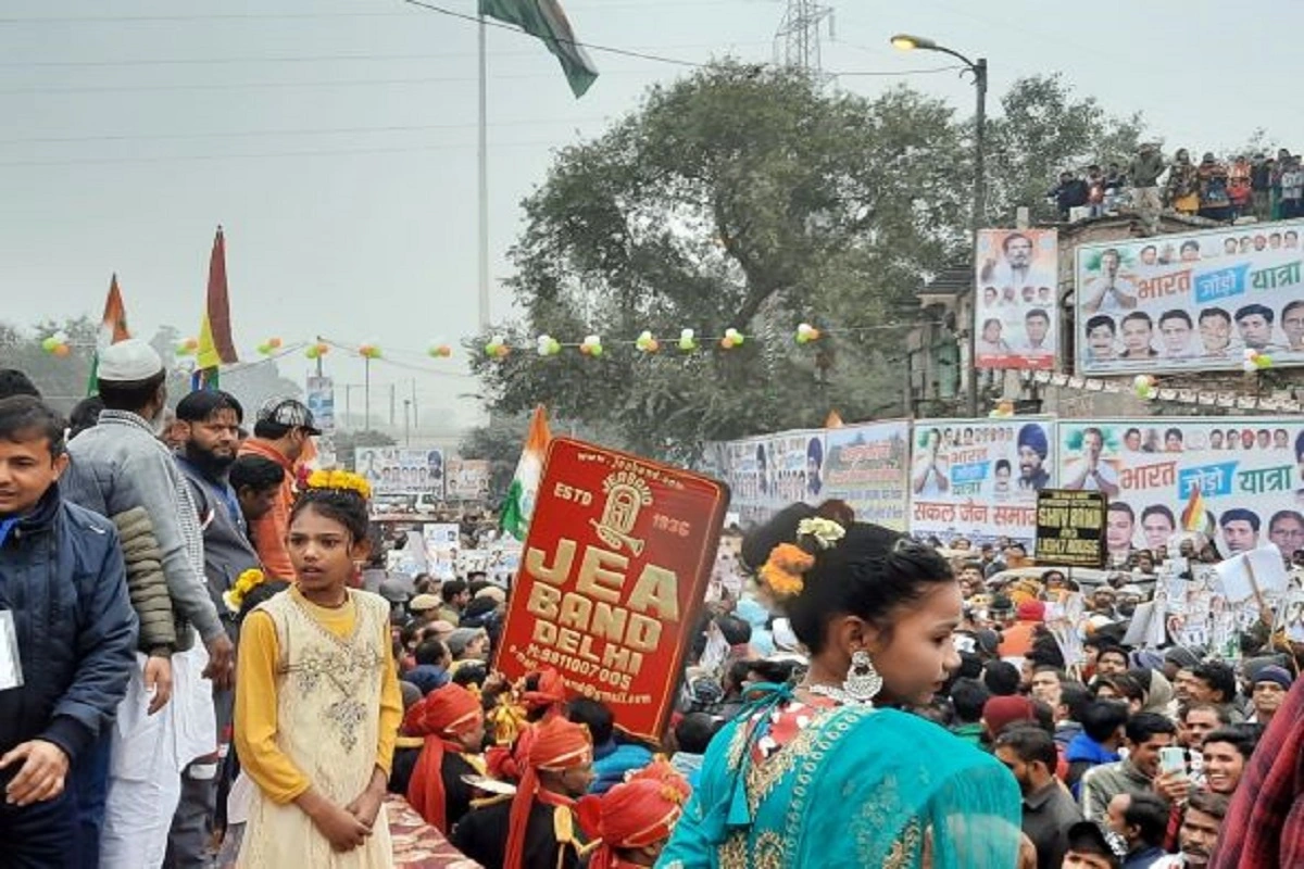 Bharat Jodo Yatra: भारत जोड़ो यात्रा में गूंजी दिल्ली के मशहूर जिया बैंड की धुन, यूपी में दाखिल हुई यात्रा