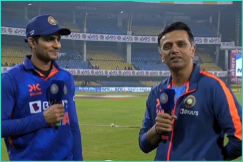 Rahul Dravid-Shubman Gill