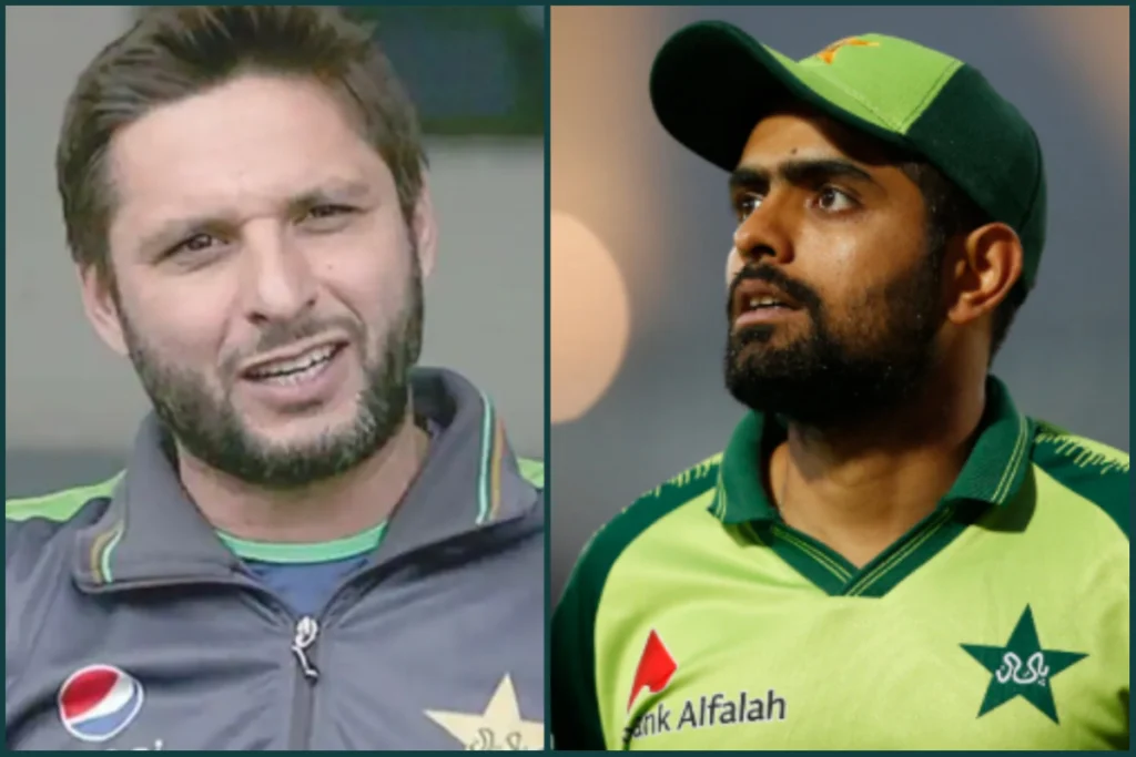 Babar Azam-Shahid Afridi