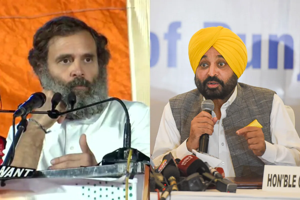 Punjab Politics: War of Words Between Rahul Gandhi and Bhagwant Mann ‘Rahul Gandhi has no moral right to say anything about democracy or democratic dignity’