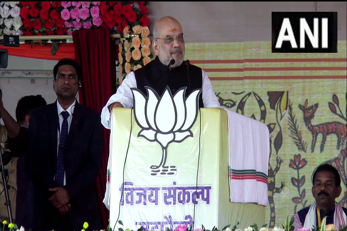 Amit Shah: मिशन 2024 पर झारखंड पहुंचे गृहमंत्री अमित शाह, बाबा बैद्यनाथ के किए दर्शन, विजय संकल्प रैली के जरिए फूंका चुनावी बिगुल