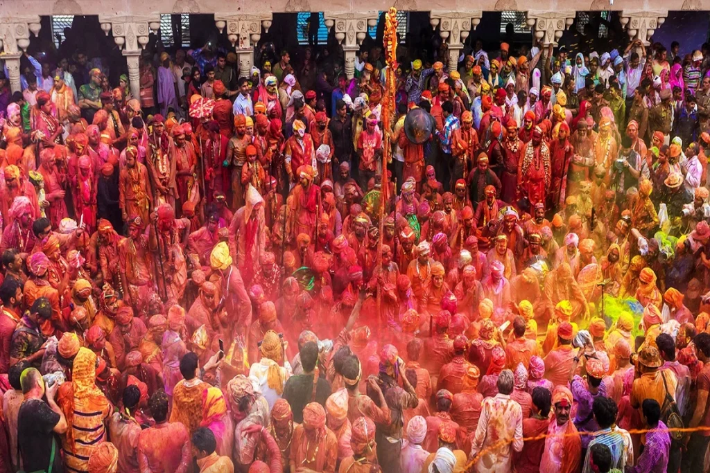 Mathura Holi