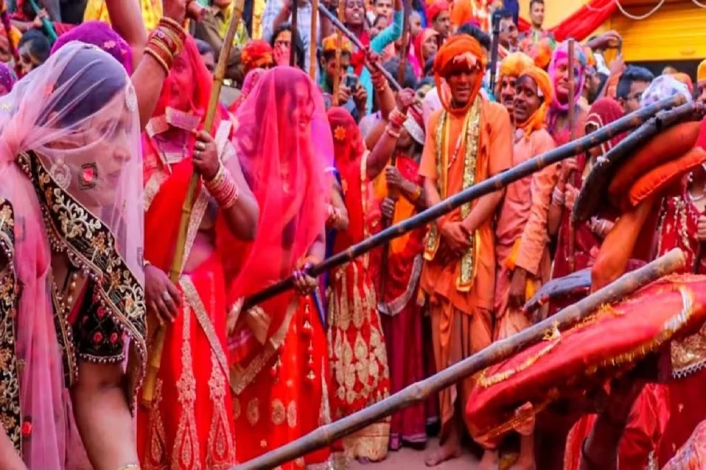 Latthmar holi