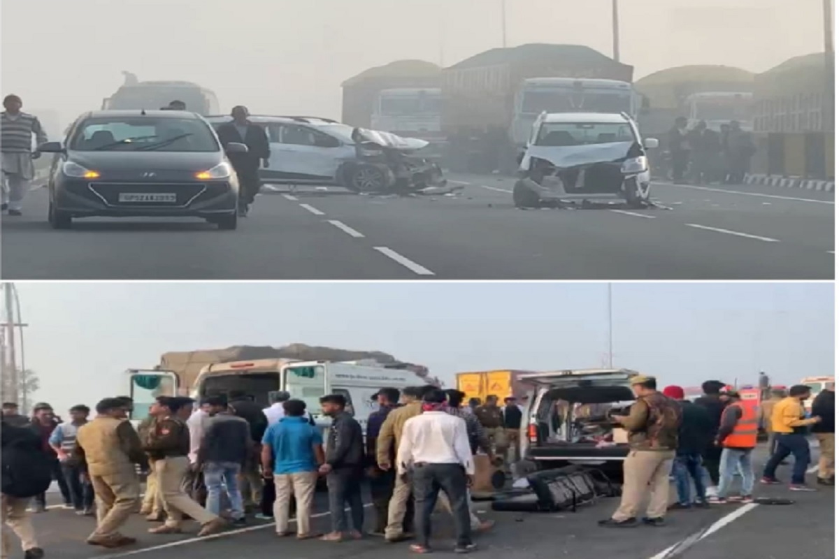UP News: मुरादाबाद से दिल्ली जाने वाले मार्ग पर बड़ा हादसा, आपस में भिड़ी 15-20 गाड़ियां, एक की मौत, दर्जनों घायल