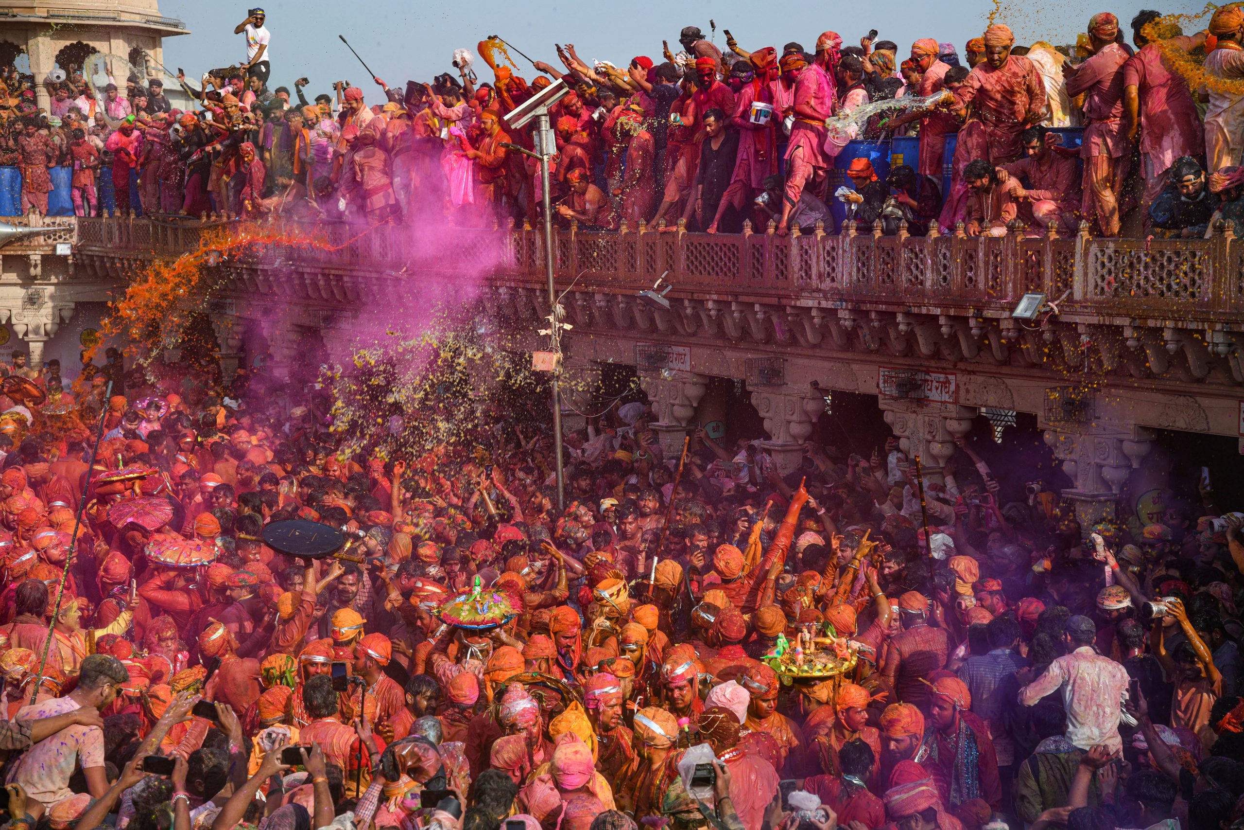 Lathmar Holi in Nandgaon