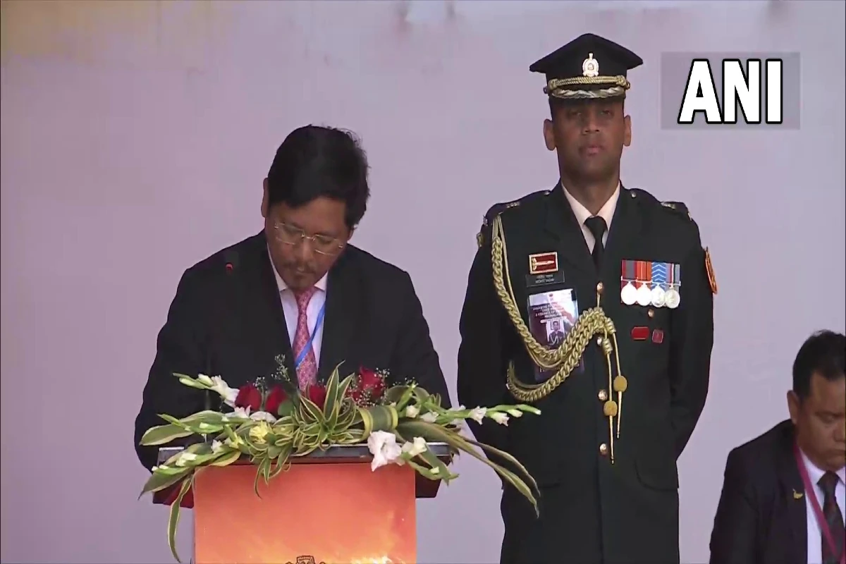Conrad Sangma Swearing In Ceremony