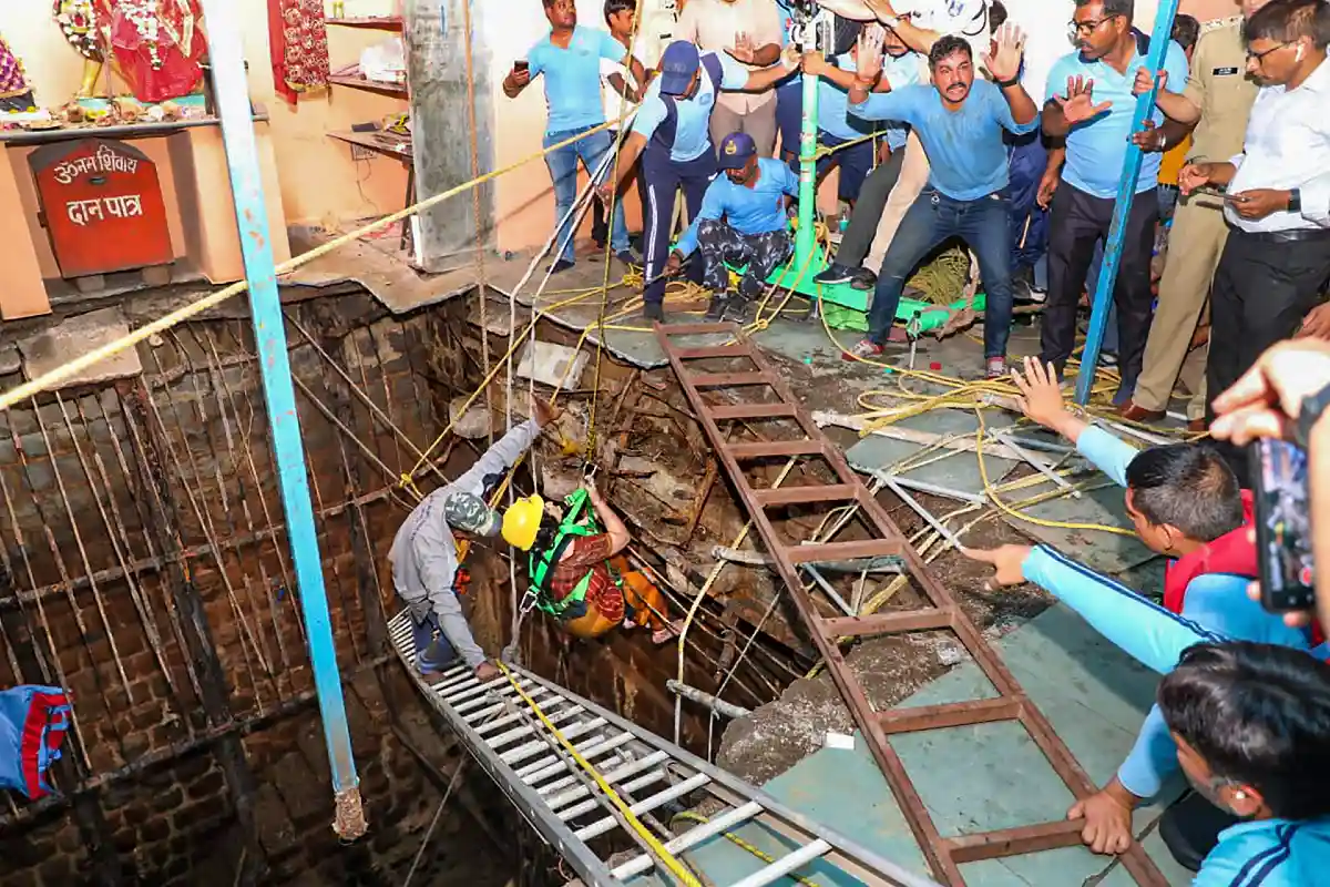 Indore Temple Collapse