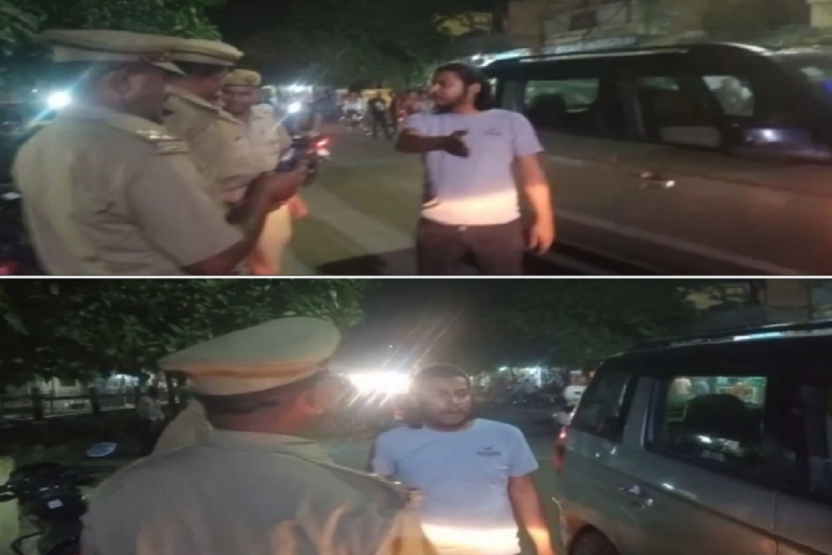 Viral Video: रईसजादे ने पुलिस चौकी को बम से उड़ाने की दी धमकी, पुलिसकर्मियों से की गाली-गलौज, वीडियो वायरल