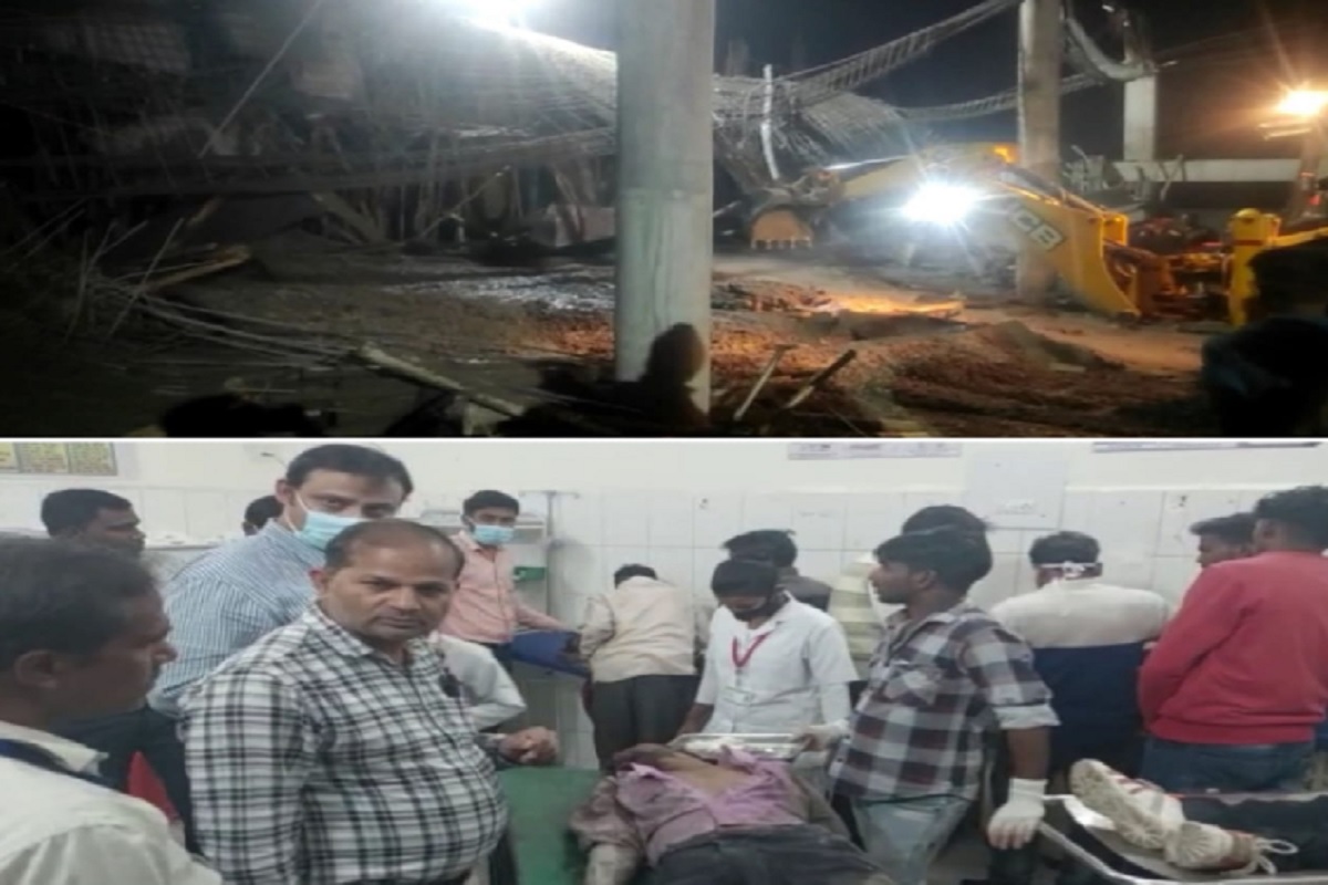 UP News: सीतापुर में निर्माणाधीन भवन की छत ढही, एक की मौत, आठ घायल