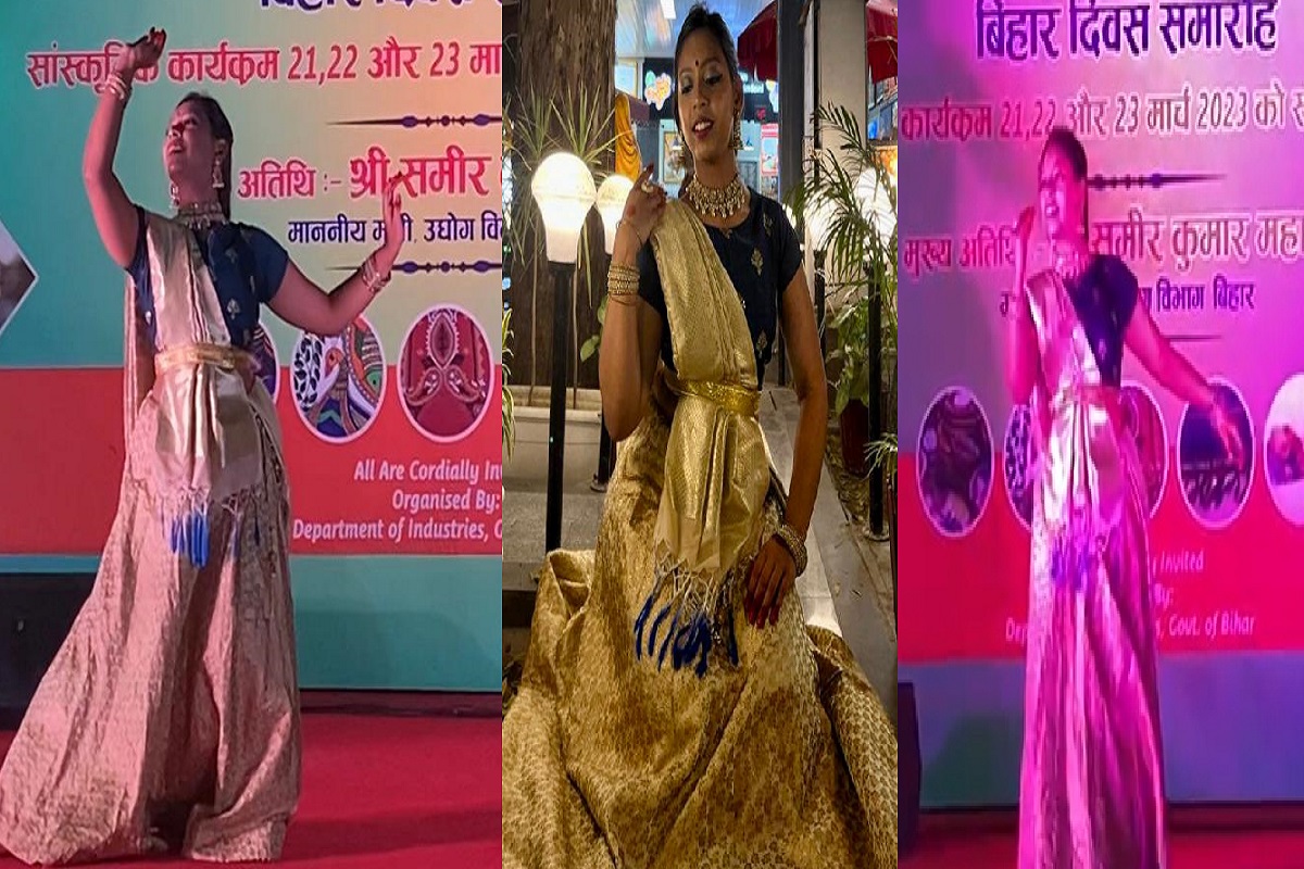 Bihar Diwas: बिहार उत्सव में बेगुसराय की बेटी शिवांगी गुप्ता ने दी शानदार प्रस्तुति, कथक नृत्य से मोह लिया मन