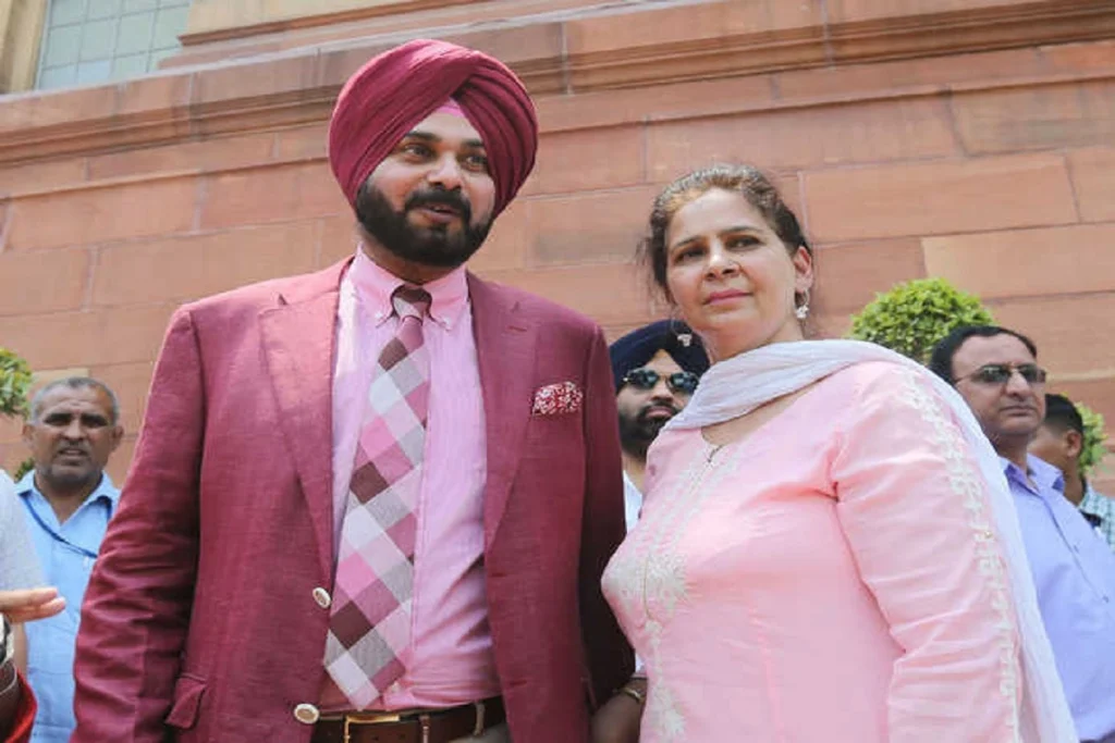 Navjot Singh Sidhu and Navjot Kaur