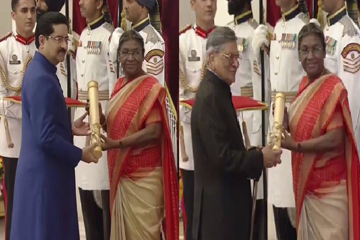 Padma Awards 2023: कर्नाटक के पूर्व सीएम एसएम कृष्णा को पद्म विभूषण, उद्योगपति कुमार मंगलम बिड़ला को पद्म भूषण, राष्ट्रपति ने 106 हस्तियों को किया सम्मानित