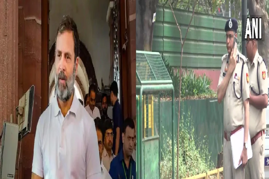 rahul Gandhi And Delhi Police