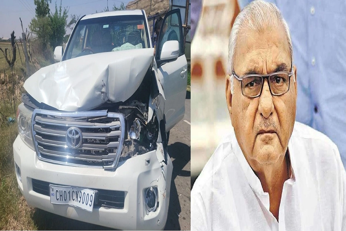 Haryana: हादसे में बाल-बाल बचे हरियाणा के पूर्व CM भूपेंद्र सिंह हुड्डा, नीलगाय से टकराई कार