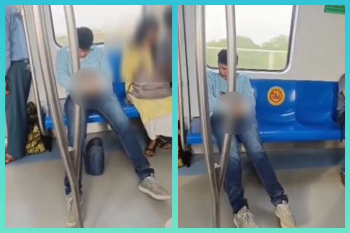 Delhi Metro में लड़के ने की अश्लील हरकत, लड़की के बगल में बैठकर करने लगा मास्टरबेट, VIDEO हो रहा वायरल