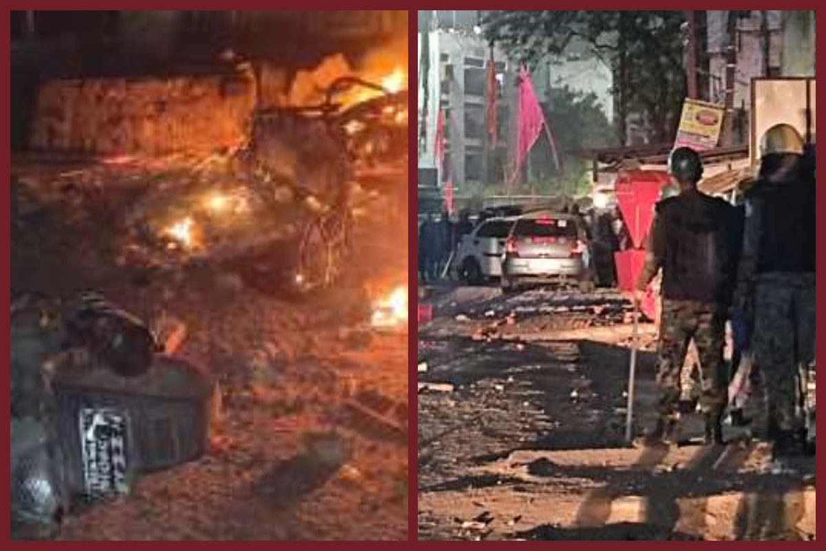 Jharkhand: …फिर हिंसा की आग में जला जमशेदपुर, धार्मिक झंडे से बांधा मांस का टुकड़ा, भारी बवाल, शहर में धारा 144 लागू, इंटरनेट बंद