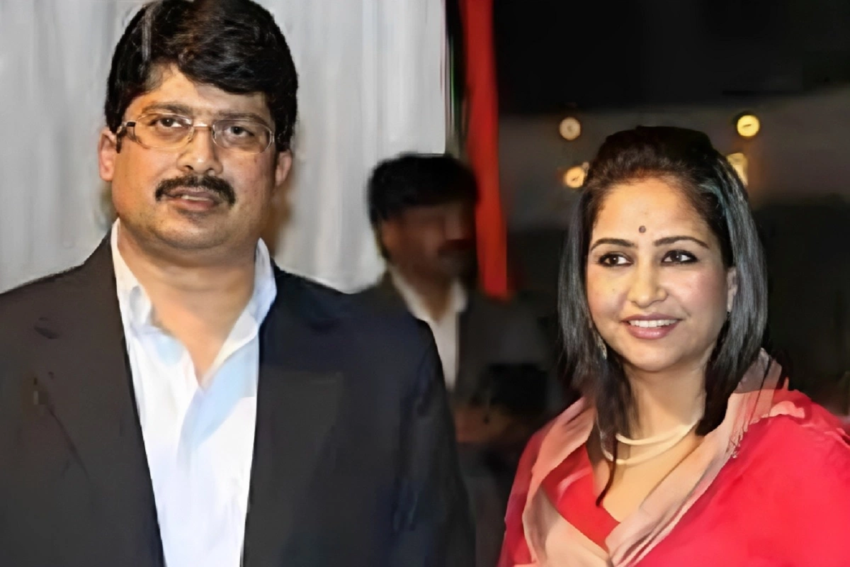 Raja Bhaiya With His Wife Bhanavi
