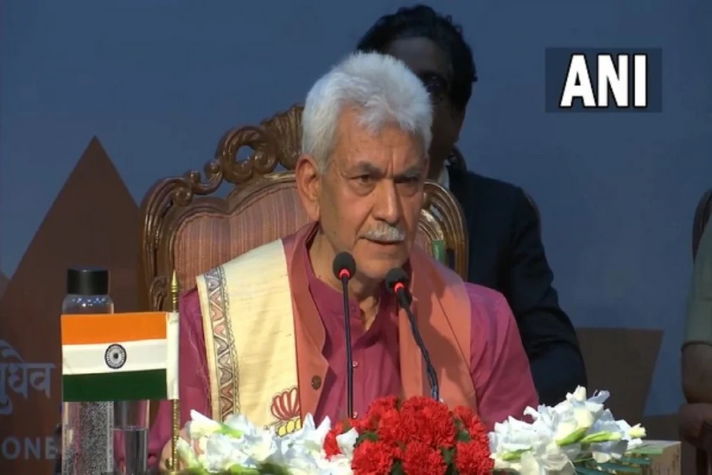 LG Manoj Sinha