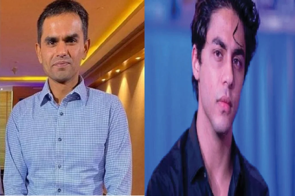 Sameer Vankhede And Aryan Khan