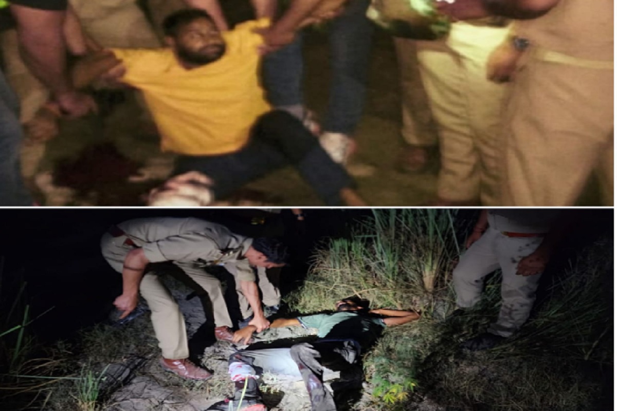 UP News: मथुरा और सहारनपुर में पुलिस की बड़ी कार्रवाई, एक लाख और 50 हजार के इनामी बदमाशों को मुठभेड़ के बाद किया गिरफ्तार