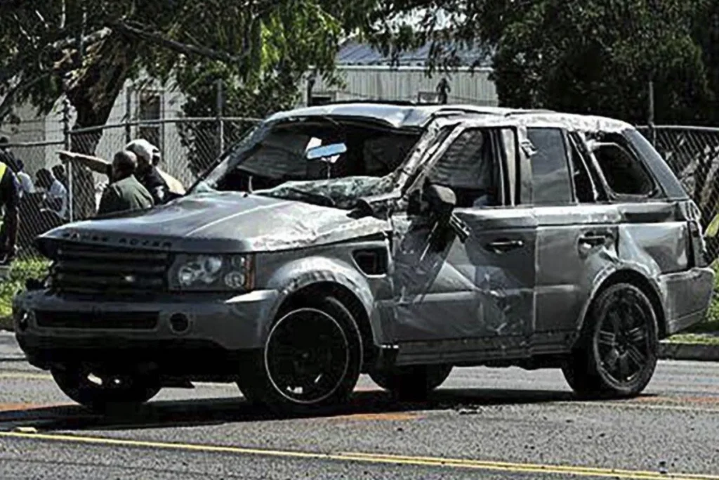 bus stop accident america