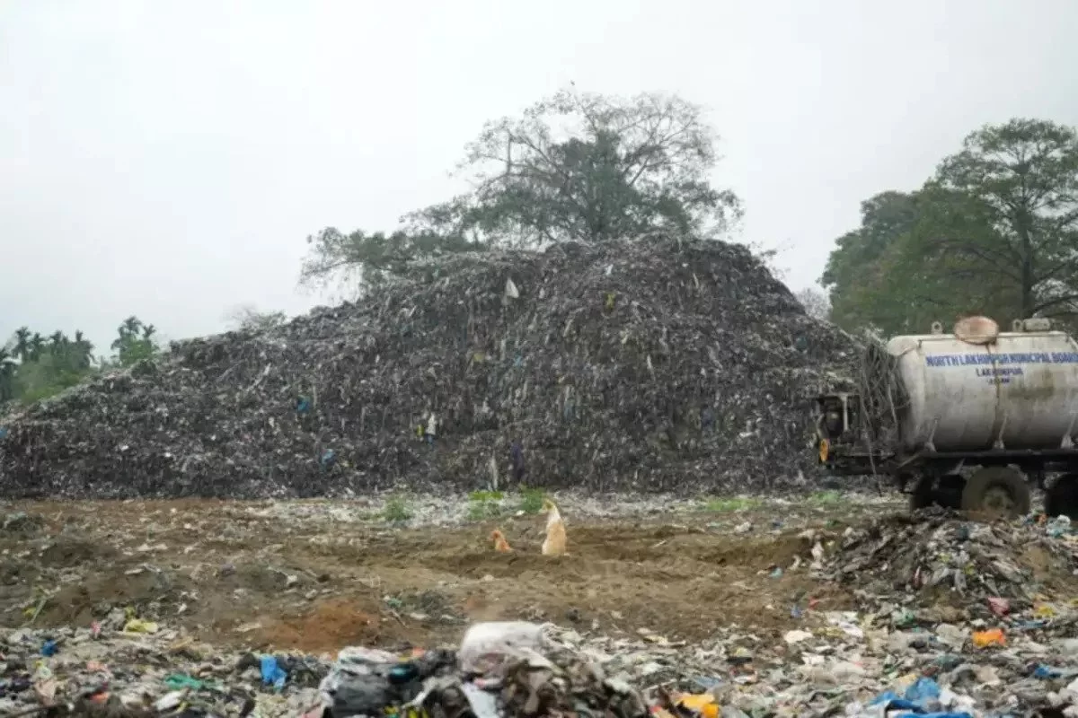 Assam: उत्तरी लखीमपुर के अधिकारियों ने केवल नौ महीनों में 40 साल पुराने कचरे के पहाड़ को किया साफ