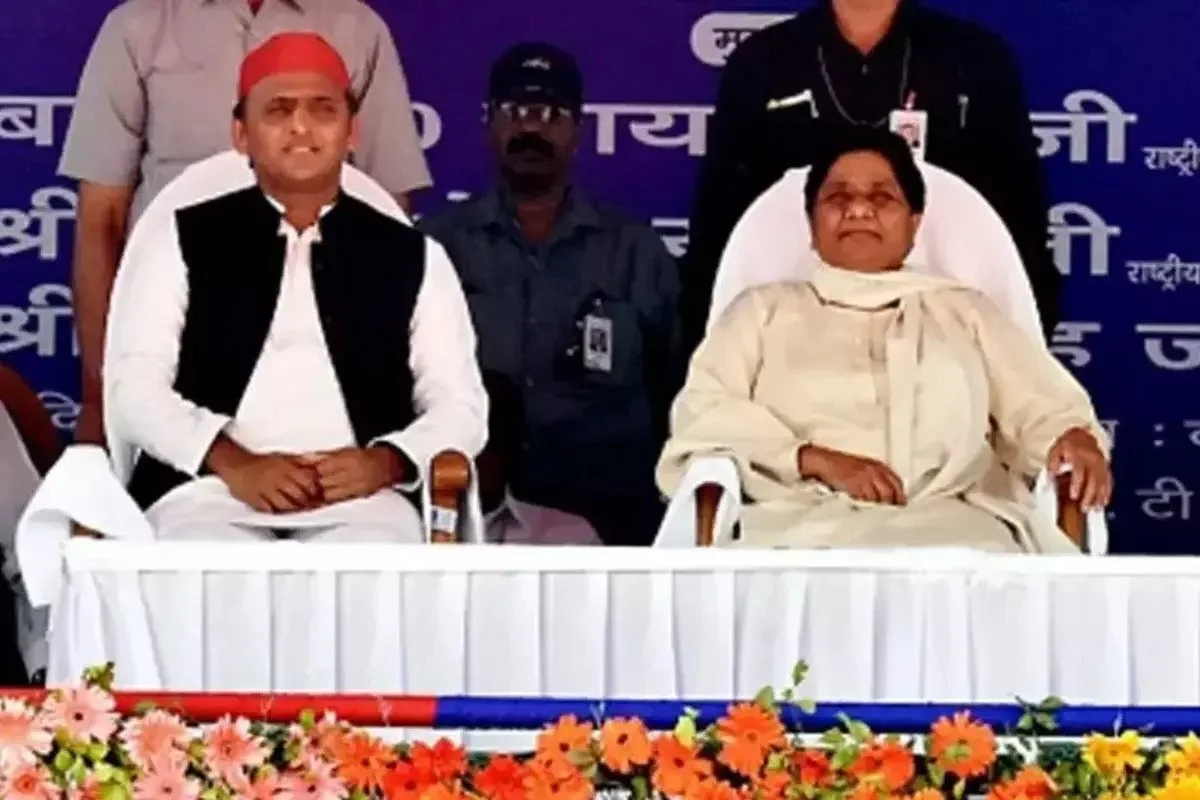 Akhilesh Yadav and Mayawati