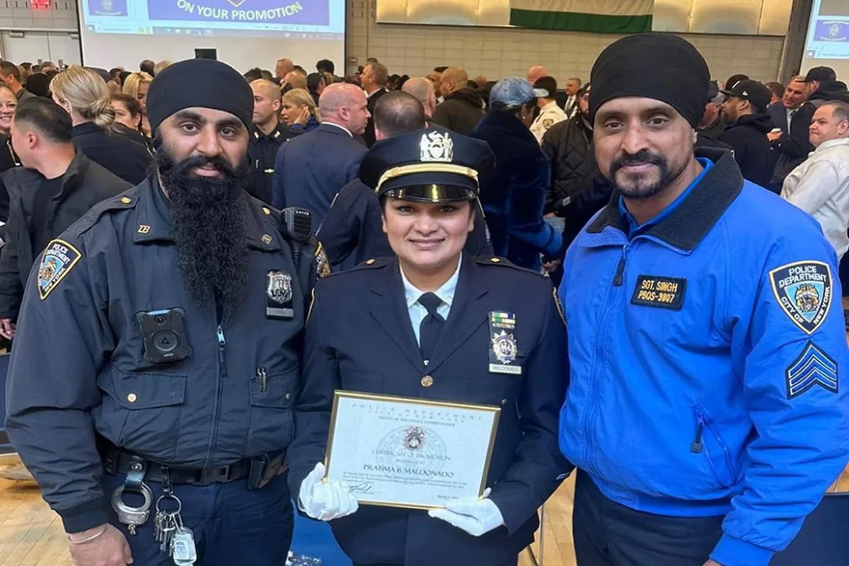 पंजाब में जन्मी प्रतिमा भुल्लर माल्डोनाडो ने NYPD की पहली महिला दक्षिण एशियाई कप्तान के रूप में इतिहास रचा