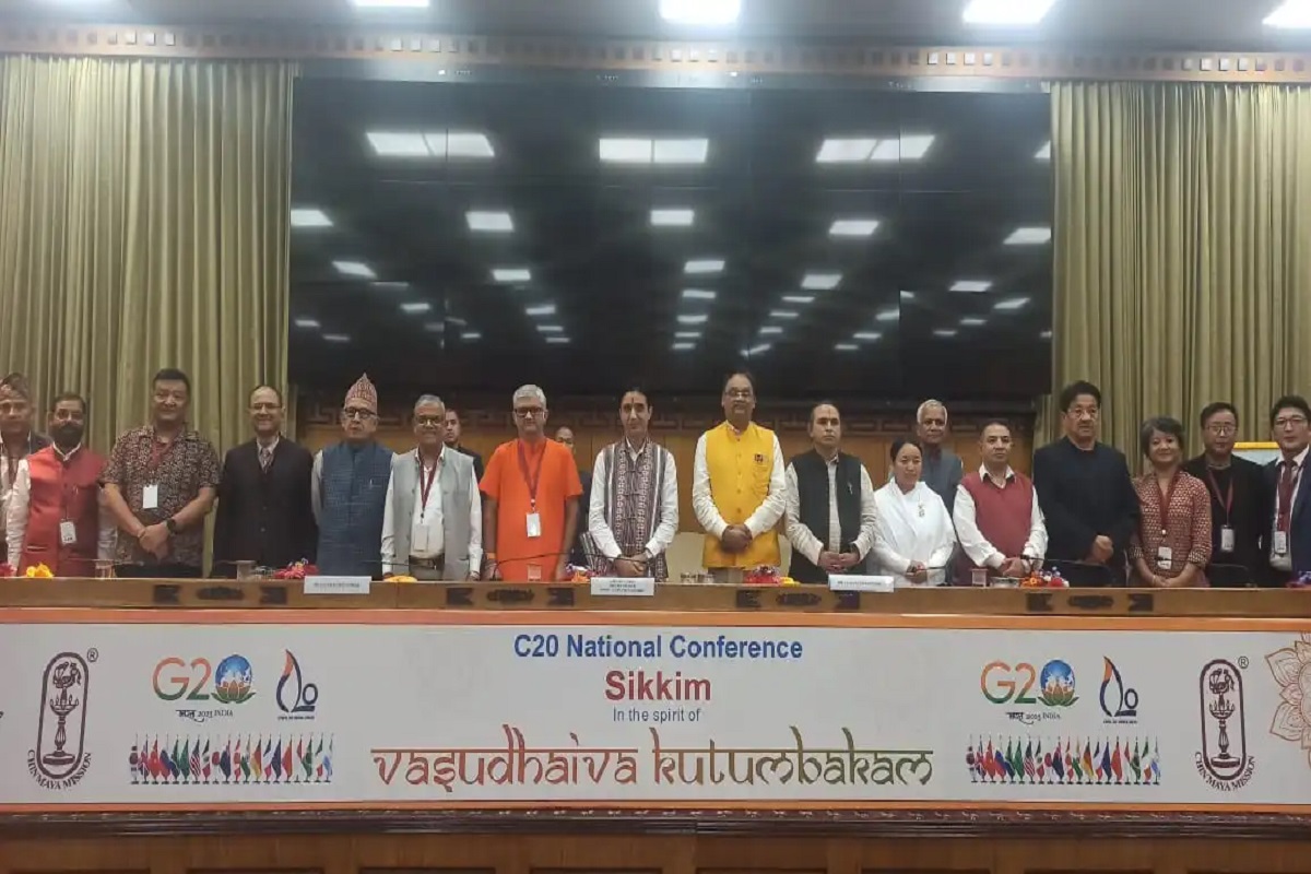 सिक्किम ने ‘धर्म, पारिस्थितिकी, मीडिया और मनोरंजन’ पर C20 शिखर सम्मेलन की मेजबानी की